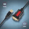 Axagon ADS-1PSN USB-A 2.0 - jada RS-232 DB9-M Prolific adapteri kaabel 1,5 m