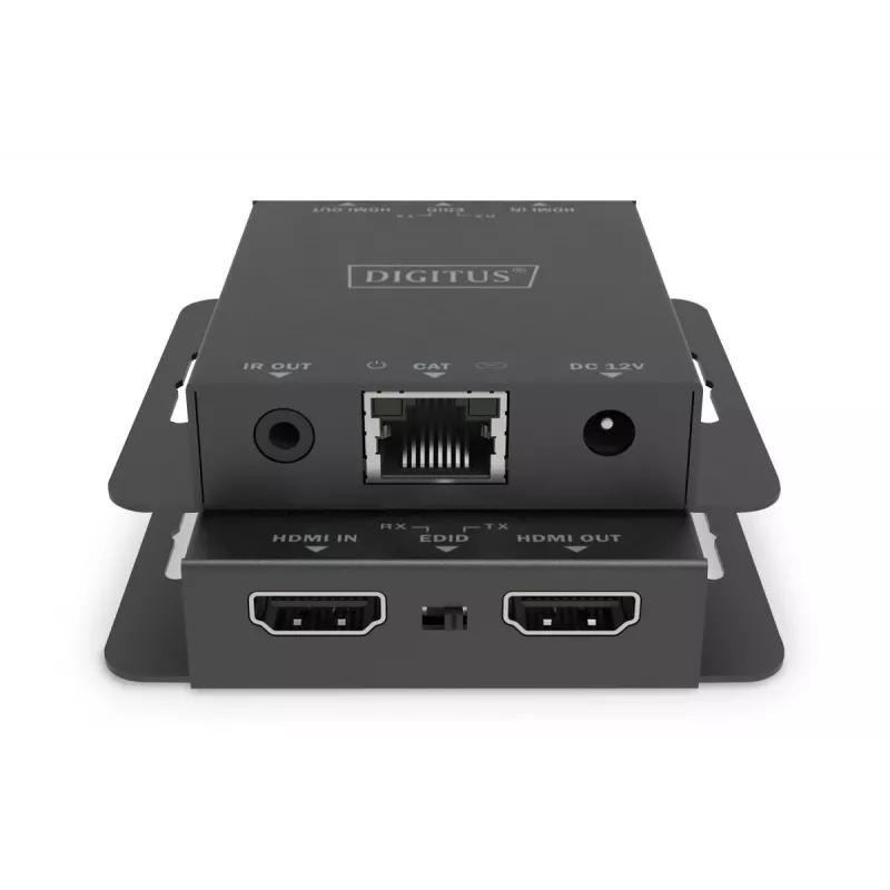DIGITUS HDMI pikenduskomplekt - 4K/30Hz 70m PoC IR