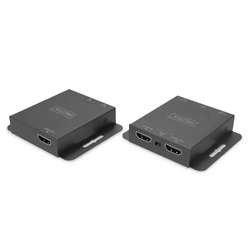 DIGITUS HDMI pikenduskomplekt - 4K/30Hz 70m PoC IR