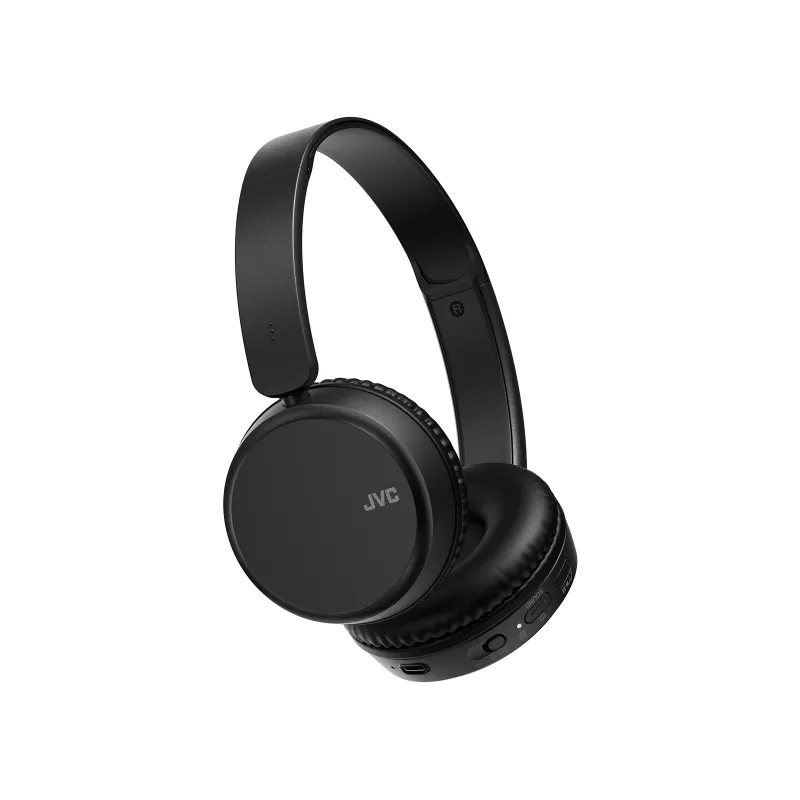JVC Deep Bass Bluetooth On Ear Must, juhtmevaba, kõned/muusika, 20–20000 Hz, 157 g, peakomplekt, must