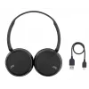 JVC Deep Bass Bluetooth On Ear Must, juhtmevaba, kõned/muusika, 20–20000 Hz, 157 g, peakomplekt, must