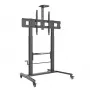 Multimeediakäru TECHLY ICA-TR230 Must lameekraanile kuni 110 tolli, VESA 900x600, kõrgus 1850 mm, koormus 120 kg