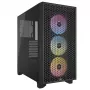 CORSAIR Mid-tower Pc Case - 3000d RGB Airflow - Must