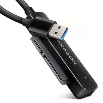 Axagon ADSA-FP2A liidesekaart USB 3.2 Gen 1 SATA isane must
