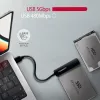 Axagon ADSA-FP2A liidesekaart USB 3.2 Gen 1 SATA isane must