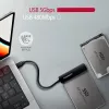 Axagon ADSA-FP2C USB-C 5Gbps - SATA 6G, 2.5 inch SSD/HDD SLIM adapter - Adapter - Digitaalsed/andmeliidese kaardid/adapterid