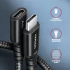 Axagon BUCM32-CF05AB SPEED+ USB-C USB 20Gbps pikenduskaabel 0,5 m