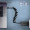 USB-kaabel Axagon BUCM-CM20TB 1,1 m PD 60 W 3 A must