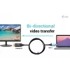i-tec USB-C DisplayPort kahesuunaline kaabeladapter 8K/30Hz 150cm