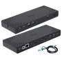 i-tec USB 3.0 / USB-C / Thunderbolt 3 kahe ekraani dokkimisjaam Gen2 + Power Delivery 100W
