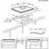 Electrolux Serie 300 LIB60420CK Must Sisseehitatav 59 cm Induktsioonpliit 4 tsooniga