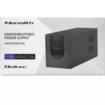 Qoltec 53777 UPS Line-Interactive 2 kVA 1200 W 4 AC pistikupesa