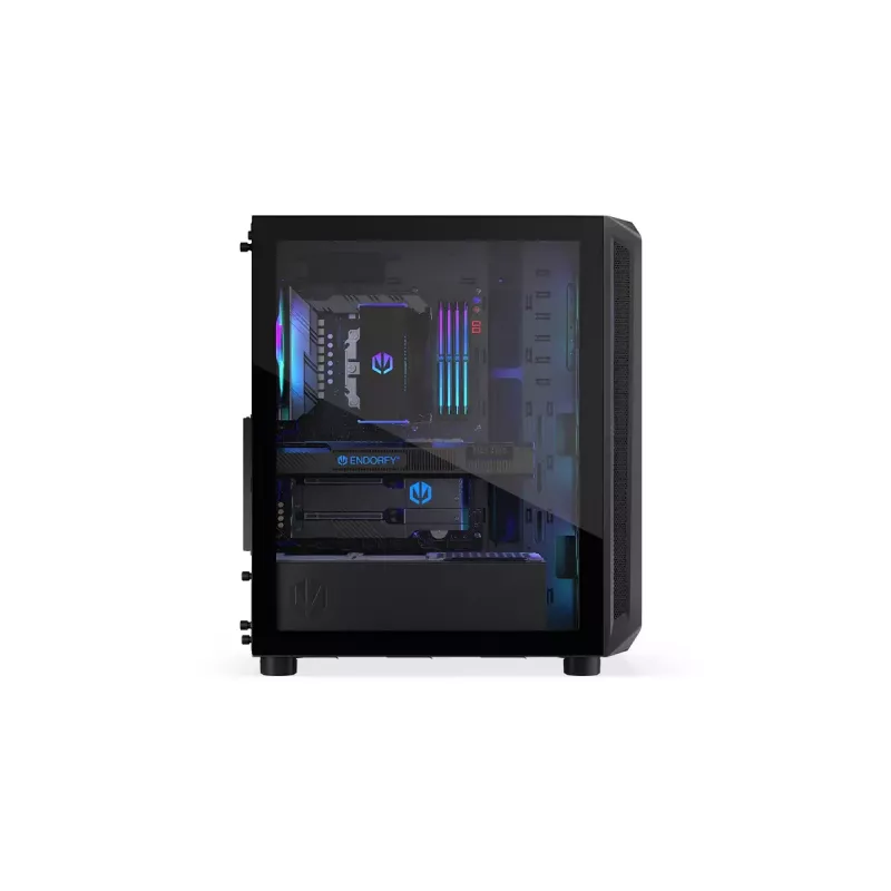 Arvuti korpus ENDORFY Arx 500 ARGB ATX Must — karastatud klaas, ARGB, ATX, max GPU 350 mm, CPU jahuti kõrgus 179 mm, 7 laienduspesa
