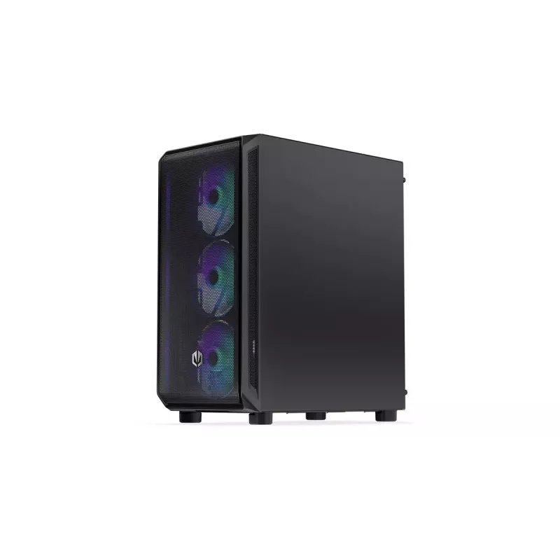 Arvuti korpus ENDORFY Arx 500 ARGB ATX Must — karastatud klaas, ARGB, ATX, max GPU 350 mm, CPU jahuti kõrgus 179 mm, 7 laienduspesa