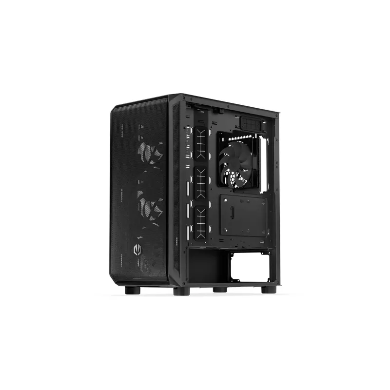 Arvuti korpus ENDORFY Arx 500 ARGB ATX Must — karastatud klaas, ARGB, ATX, max GPU 350 mm, CPU jahuti kõrgus 179 mm, 7 laienduspesa