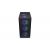 Arvuti korpus ENDORFY Arx 500 ARGB ATX Must — karastatud klaas, ARGB, ATX, max GPU 350 mm, CPU jahuti kõrgus 179 mm, 7 laienduspesa