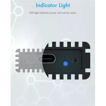 ICY BOX IB-1816M-C31 SSD-korpus Must U.2