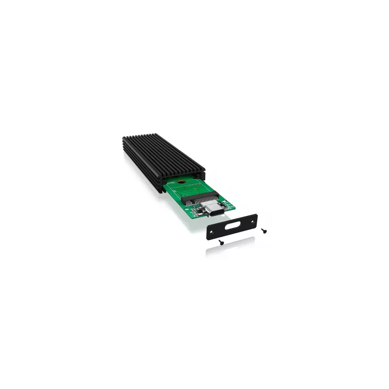 ICY BOX IB-1816M-C31 SSD-korpus Must U.2