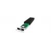 ICY BOX IB-1816M-C31 SSD-korpus Must U.2