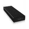 ICY BOX IB-1816M-C31 SSD-korpus Must U.2