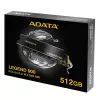 SSD M.2 2280 ADATA LEGEND 900 512 GB PCIe 4.0 NVMe 7000/5400 MB/s, TBW 1200, AES riistvaraline krüpteerimine