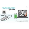 i-tec USB-C Metal Nano 2x Display dokkimisjaam + Power Delivery 100 W
