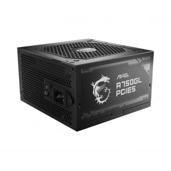MSI MAG A750GL PCIE5 toiteplokk 750 W 20+4 pin ATX ATX Must