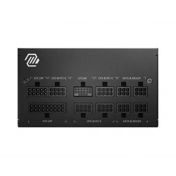 MSI MAG A750GL PCIE5 toiteplokk 750 W 20+4 pin ATX ATX Must