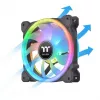 Thermaltake SWAFAN 12 RGB 12 cm ventilaator, must, 500–2000 RPM