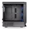 Arvuti korpus THERMALTAKE Ceres 500 TG ARGB Midi Tower Must — Karastatud klaas, EATX, 3x140mm ees, USB-C