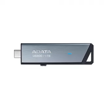 ADATA UE800 USB-mälupulk 1 TB USB USB-C 3.2 Gen 2 (3.1 Gen 2) Hõbedane