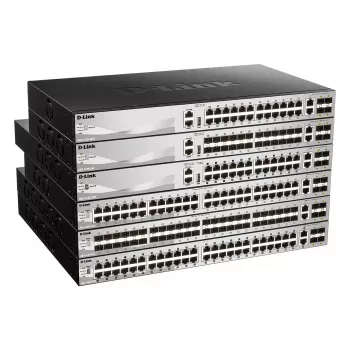 D-Link DGS-3130-30PS/E võrgulüliti Hall, haldatav L3 Gigabit Ethernet (10/100/1000) Power over Ethernet (PoE)