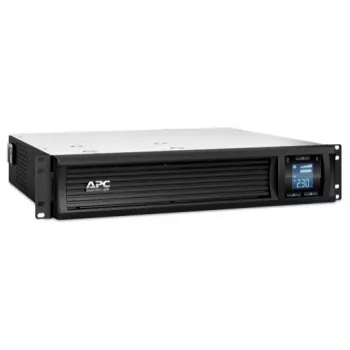 APC Smart-UPS C, Line Interactive, 2000VA, Rackmount 2U, 230V, 6x IEC C13 pistikupesa, USB ja jadaühendus, AVR, graafiline LCD