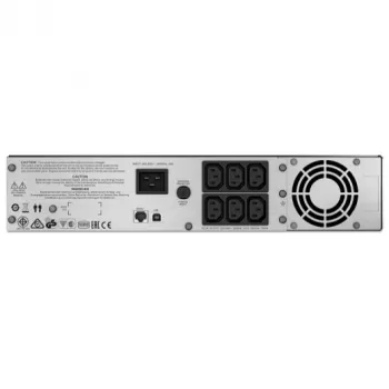 APC Smart-UPS C, Line Interactive, 2000VA, Rackmount 2U, 230V, 6x IEC C13 pistikupesa, USB ja jadaühendus, AVR, graafiline LCD