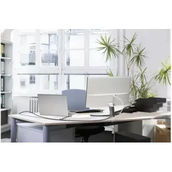 Kensington Universal 3-in-1 võtmega kaabellukk kahe lukupäraga