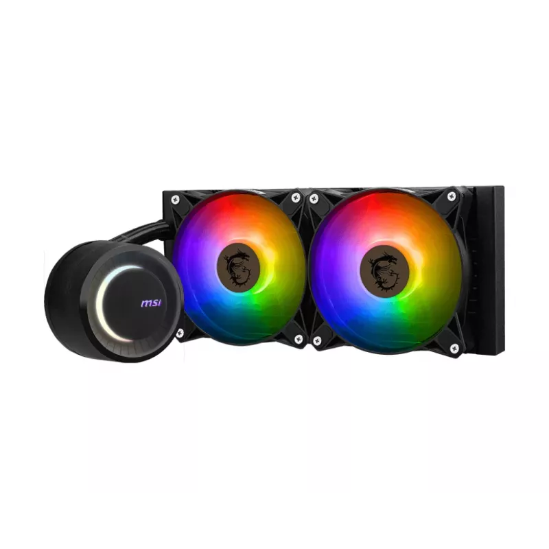 MSI MAG Coreliquid E240 emaplaadi, protsessori vedelikjahutuskomplekt 12 cm Must