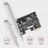 Sisemine SATA-adapter Axagon PCES-SJ2 PCIe 2 Gbit/s must