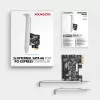 Sisemine SATA-adapter Axagon PCES-SJ2 PCIe 2 Gbit/s must