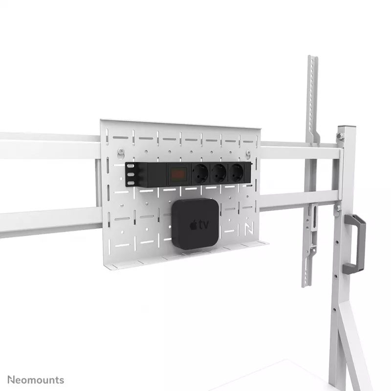 Neomounts FL50-525WH1 TV-alus ratastel 55-86 tolli - kiire paigaldus - TÜV