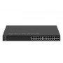 NETGEAR GSM4328-100AJS hallatav 3. kihi Gigabit Ethernet (10/100/1000) toitega üle Etherneti (PoE) 1U must