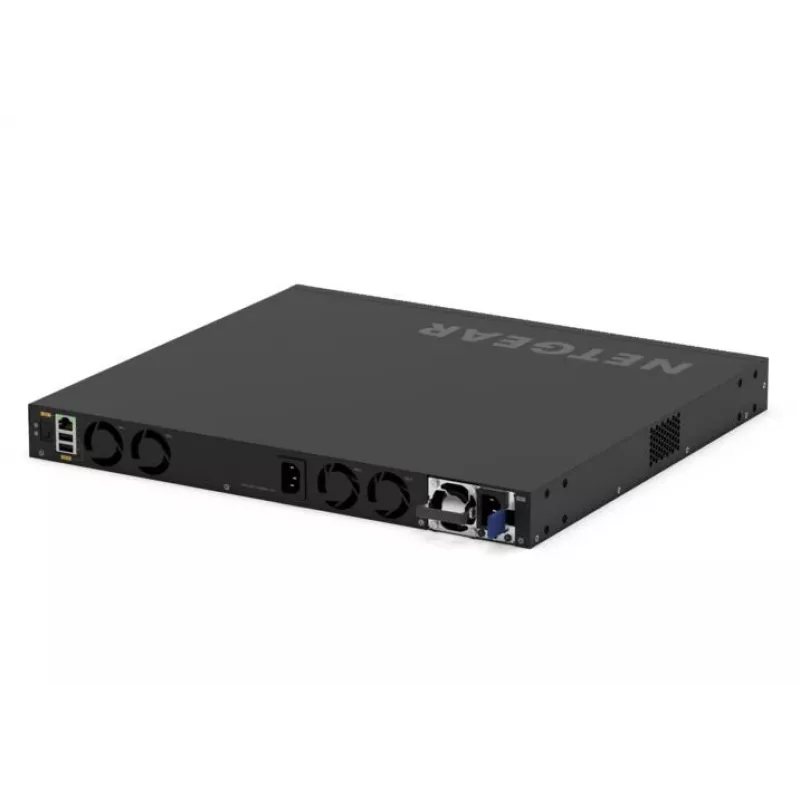 NETGEAR GSM4328-100AJS hallatav 3. kihi Gigabit Ethernet (10/100/1000) toitega üle Etherneti (PoE) 1U must