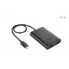i-tec USB-C Dual 4K/60Hz (single 8K/30Hz) HDMI videoadapter