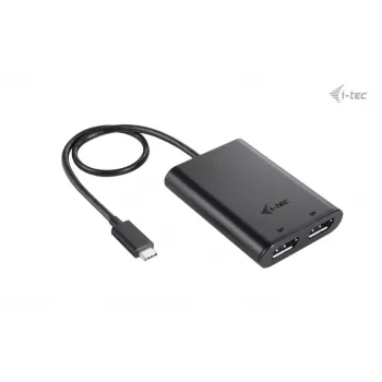 i-tec USB-C Dual 4K DisplayPort Video Adapter