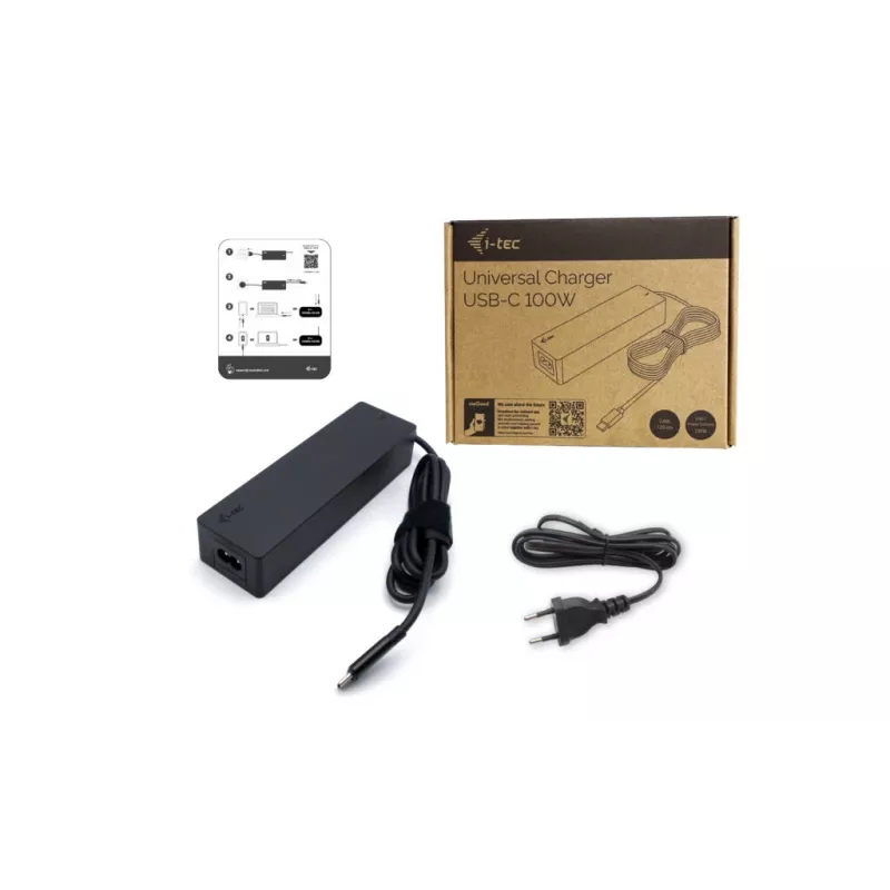 Universal Charger i-tec USB-C PD 3.0 100W Indoor Must