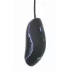 Juhtmega USB mänguhiir GEMBIRD MUS-UL-02 — ambidekstraalne, 2400 DPI, 6 nuppu, must