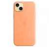 APPLE Apple Silicone Case with MagSafe iPhone 15 Plus Sorbet oranž