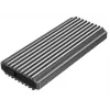 SSD-korpus GEMBIRD EE2280-U3C-03 Must ühele M.2-le, USB 3.2 Gen 2 (10 Gbit/s), USB USB-C, alumiinium