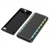 SSD-korpus GEMBIRD EE2280-U3C-03 Must ühele M.2-le, USB 3.2 Gen 2 (10 Gbit/s), USB USB-C, alumiinium