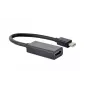 Mini DisplayPort-HDMI-kaabel Gembird A-MDPM-HDMIF4K-01 0,15 m, 4K, must