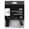 Mini DisplayPort-HDMI-kaabel Gembird A-MDPM-HDMIF4K-01 0,15 m, 4K, must